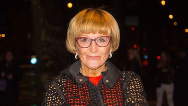 Anne Robinson attending the Specsavers' Spectacle Wearer of the Year Awards at 8 Northumberland Avenue, London.